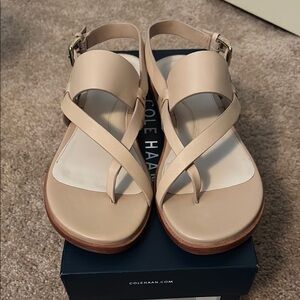 New NIB Cole Haan Women's Anica Thong Sandals Size 5